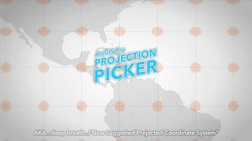 Projection Picker for ArcGIS Pro