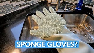 Magic Silicone Sponge Gloves
