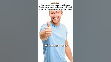 How game features that seem easy to add turn out weirdly hard - #gamedev #unity #unrealengine #godot