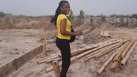 Building a 4 Bedroom House in Accra, Ghana|Setting Out and Profiling Ep1
