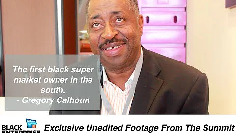 Gregory Calhoun- First Black Supermarket Owner in ...