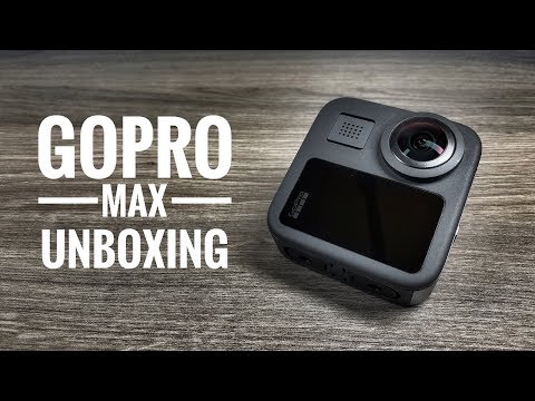 gopro max 360 unboxing