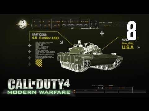 Call Of Duty 4: Modern Warfare #8 - War Pig / Болото [Прохождение без комментариев]
