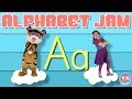 Learn the letter A | Alphabet Jam | Literacy song | Pevan and Sarah