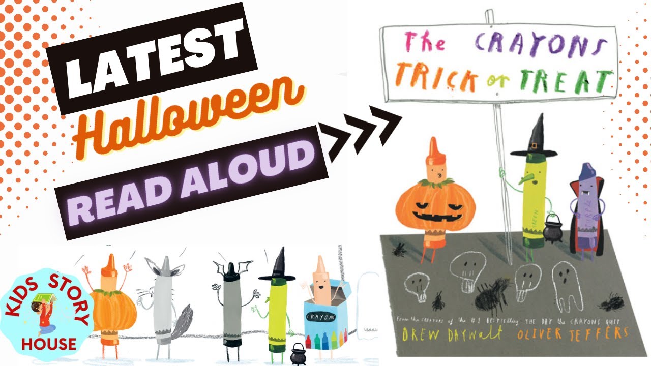 🎃🖍The Crayons Trick or Treat- Kids Books Read Aloud  NEW Halloween Read  Aloud- NEW Halloween Story🎃 