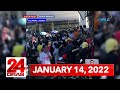 24 Oras Express: January 14, 2022 [HD]