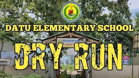 Datu ES | Modular Distance Learning | Dry Run