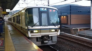 JR西日本 221系 F01編成 湖西線 B普通 京都行き 山科駅  20230515