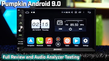 Pumpkin 7" Android 9.0 - Audio Analyzer Testing and Review - How Does it Sound???