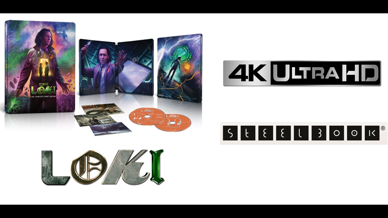 Loki: The Complete First Season - 4K Ultra HD Blu-ray SteelBook Ultra HD  Review