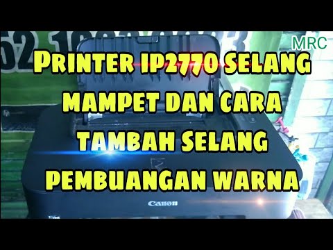 Cara Instal Printer Canon iP2770 Windows 10 Terbaru. 