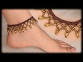 New Anklet Design | How To Make Anklet At Home| Anklet Making | Macrame Anklet