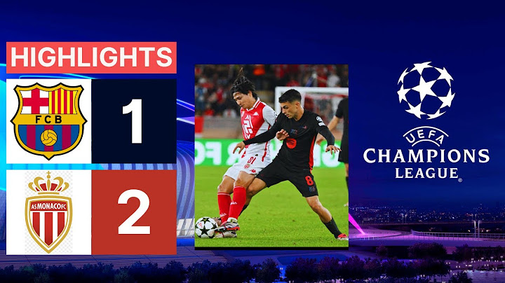 HIGHLIGHTS | AS MONACO 2 vs 1 FC BARCELONA | UEFA CHAMPIONS LEAGUE 2024/25