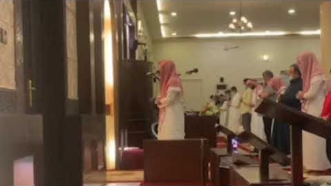 سورة الرحمن من صلاة التراويح 27_9_1442 للقارئ عبدالله الخلف