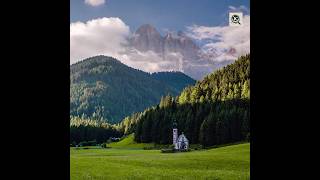 Chiese Incredibili Poco Note: S. GIOVANNI in RANUI, Funes #shorts