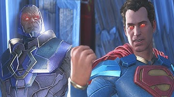 Injustice 2: Superman Vs Darkseid - | All Intro/Interaction Dialogues & Clash Quotes + Super Moves