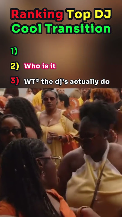 Ranking Top Dj cool transitions #shorts #music