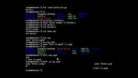 Linux基础13 Linux命令类库机制及常用命令练习5