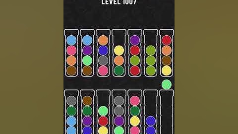 【Ball Sort Puzzle】Level.1007
