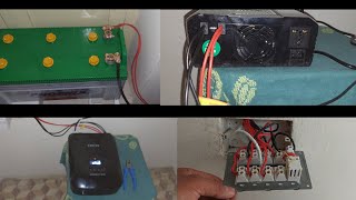 inverter connection for home Ups single wire Connection Ups Wiring in Home by Aj Engineering 2,706 views 1 year ago 9 minutes, 15 seconds