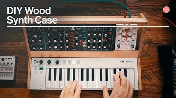 DIY Wood Case for my FIRST SYNTH w/plans!