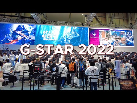 Korea S Game Exhibition G STAR 2022 Walking Tour E3 For Koreans 