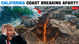 1 Minute Ago California Coast Breaking Apart After 7.0 Giant Earthquake Tsunami Warning
