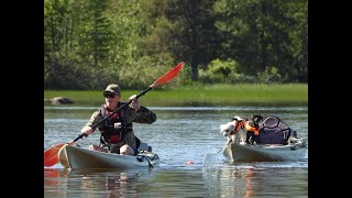 Fishing trip with kayak
