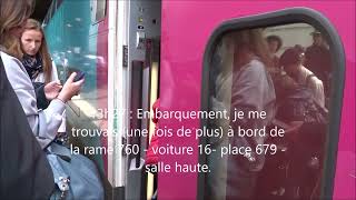 OUIGO GRANDE VITESSE 🇫🇷 Rennes Paris Montparnasse 1 2 🇫🇷 Rame Dasye Haute Densité 760 [Rail Report]