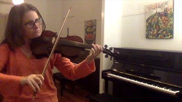 First base by Louise Chamberlain  |  AMEB violin preliminary series 9 | without piano accompaniment