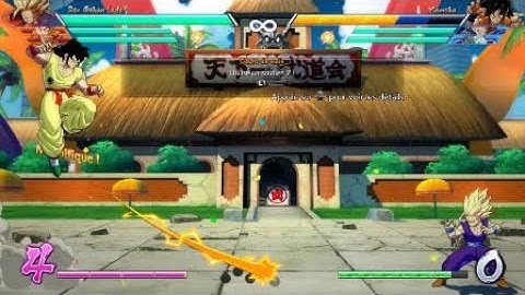 DRAGON BALL FighterZ Open Beta : combo jump cancel gohan