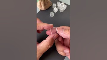 How to Make Transparent Cube with Tape | DIY Tip to Make Cube #diyideas #foryou #short