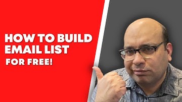 How to  Build an Email List for Free : 3 Steps That Actually Works