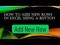 How to add rows in excel sheet