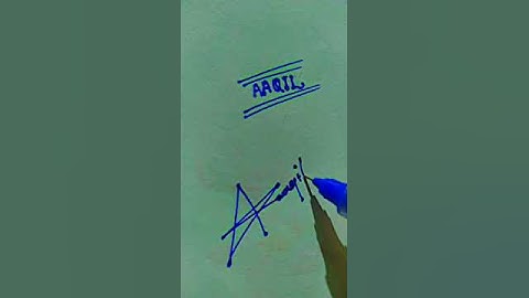 Aaqil name writing short video#vishal #art #sortvideo #ytshorts #viralvideos