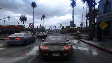 GTA5 Next Level Photorealistic Graphics Mod With Ray Tracing ON | QuantV + NVE Gameplay On RTX 3080