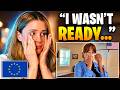 European Girl Reacts to North Koreans Get Emotional After Being Welcomed by an American Family