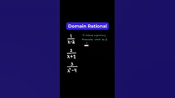 Domain of Rational Expressions! #math #maths #mathematics #shorts