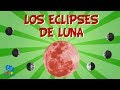 LOS ECLIPSES DE LUNA ¿Qué es una luna de sangre? | Vídeos Educativos para Niños