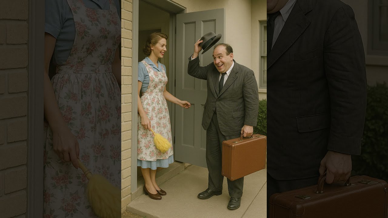 History Comes Alive Door To Salesman Ai Shortsvideo Nostalgia