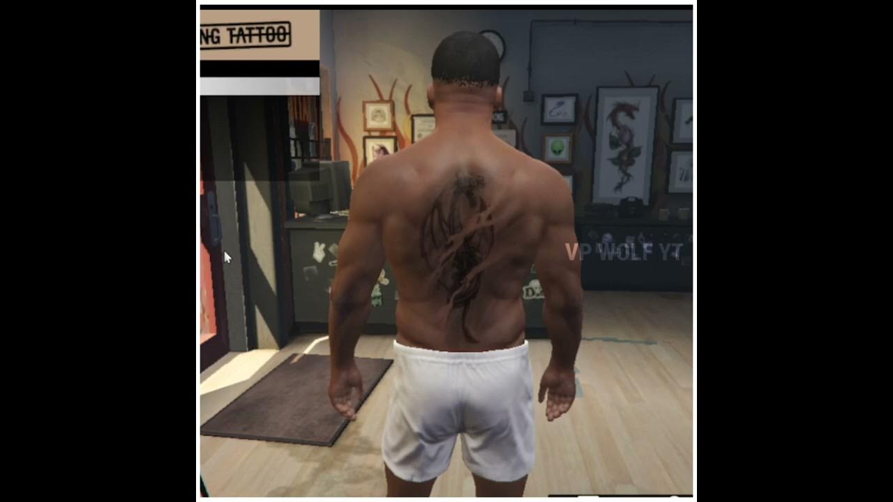 how-to-put-tattoo-in-gta-5-watch-till-end-shorts-youtybeshorts