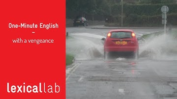 ONE-MINUTE ENGLISH: with a vengeance LEARN WITH LEXICAL LAB