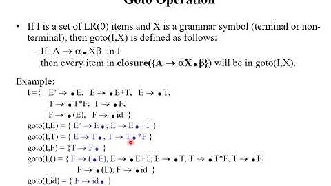 CS304 Compiler Design Mod 3 SLR parser Part C