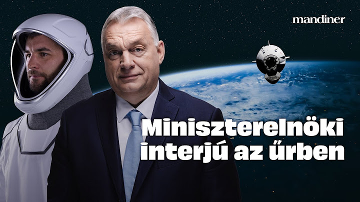 Orbán Viktor az űrben hívta fel Kapu Tibort – ÉLŐBEN a Mandineren