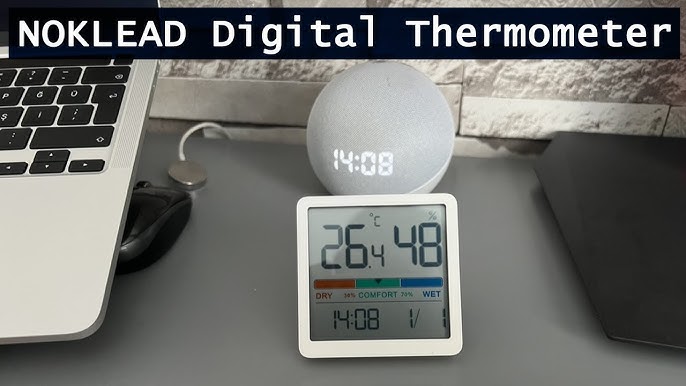 VIVOSUN AeroLab THB1 Wireless Bluetooth Hygrometer Thermometer Indoor,  Smart Temperature Monitor, Digital Humidity Meter, LCD Remote App Control 