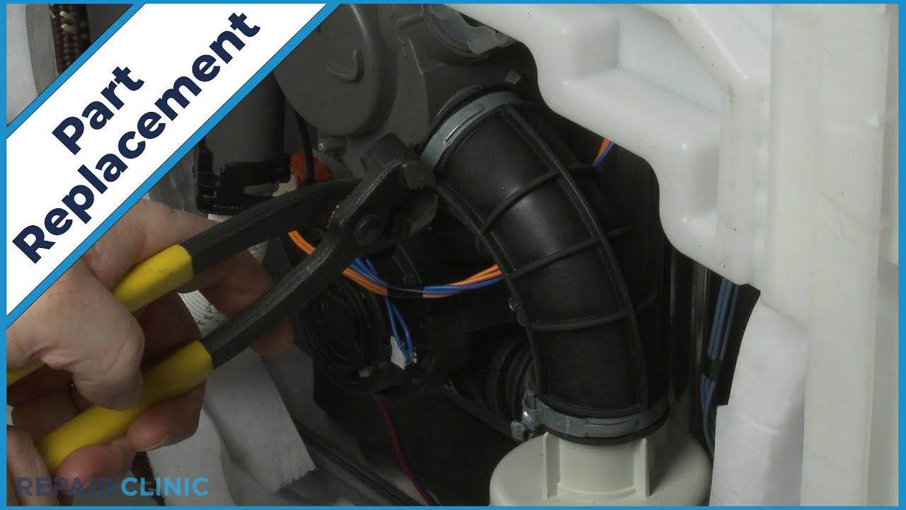 KitchenAid Dishwasher Wash Pump Suction Hose Replacement W11460960
