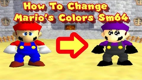 HOW TO CHANGE MARIO