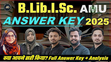 कैसा रहा पेपर? | AMU B.Lib.I.Sc. 2025 Exam Full Analysis + Answer Key