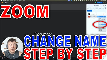 ✅ Hoe je de weergavenaam in een Zoom-vergadering kunt wijzigen🔴