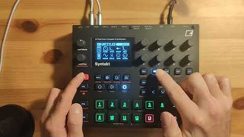 Elektron Syntakt Part 1: All The Digital & Analog Synths EXPLAINED (The Machine Types)